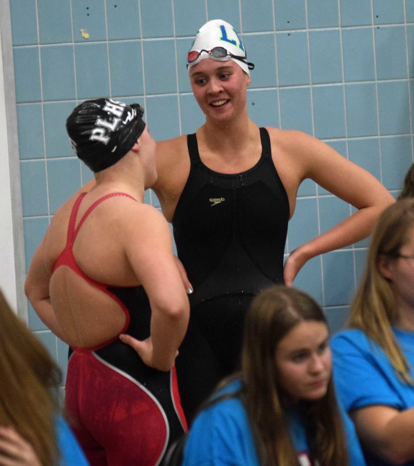 Brooke Presny and Platteville/Lancaster's Madison Albert-Nelson